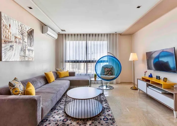 Luxury Top Floor, Casablanca Center...